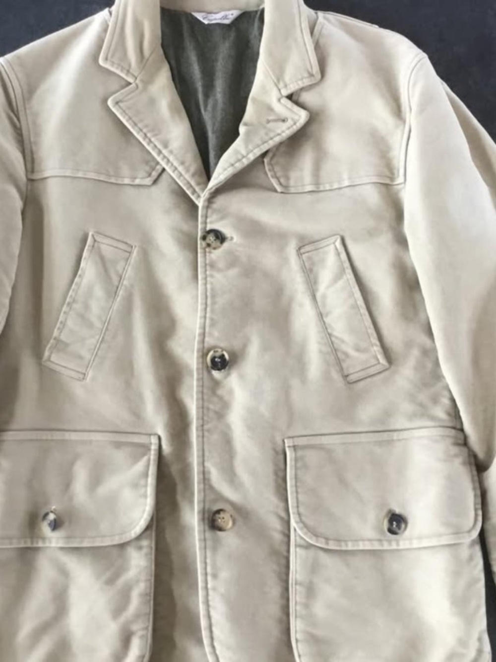Capalbio Jacket / Hunting Style / Moleskin / Tuscany / 38 US / 48 EU
